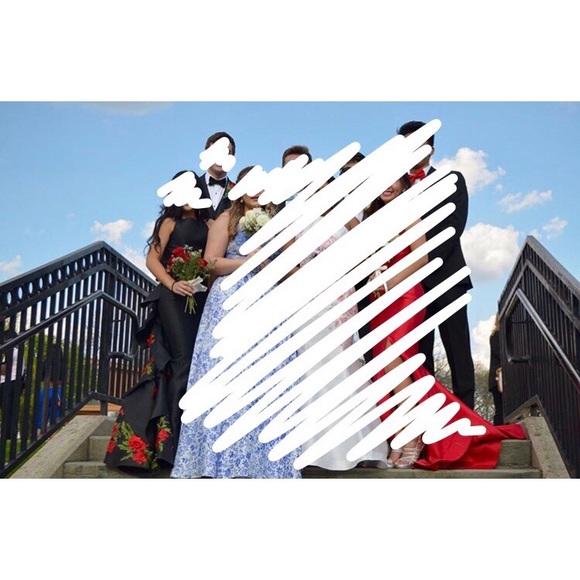 Sherri Hill Mermaid Style Two Piece Prom Dress - Picture 7 of 7